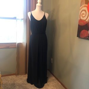 H&M black maxi dress